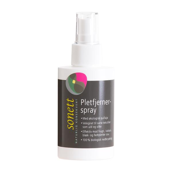 Pletfjernerspray Sonett 100 ml økologisk